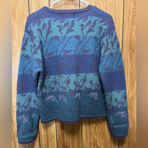 Vintage grandma core Tally Ho Cardigan - Picture 2 of 3